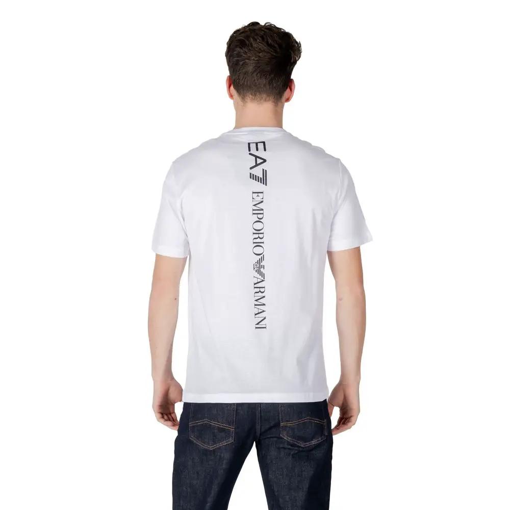 EA7 Emporio Armani Vêtements de sport en coton noir et blanc