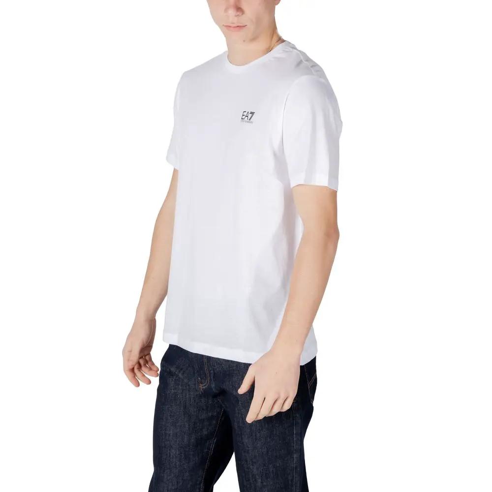 EA7 Emporio Armani Vêtements de sport en coton noir et blanc