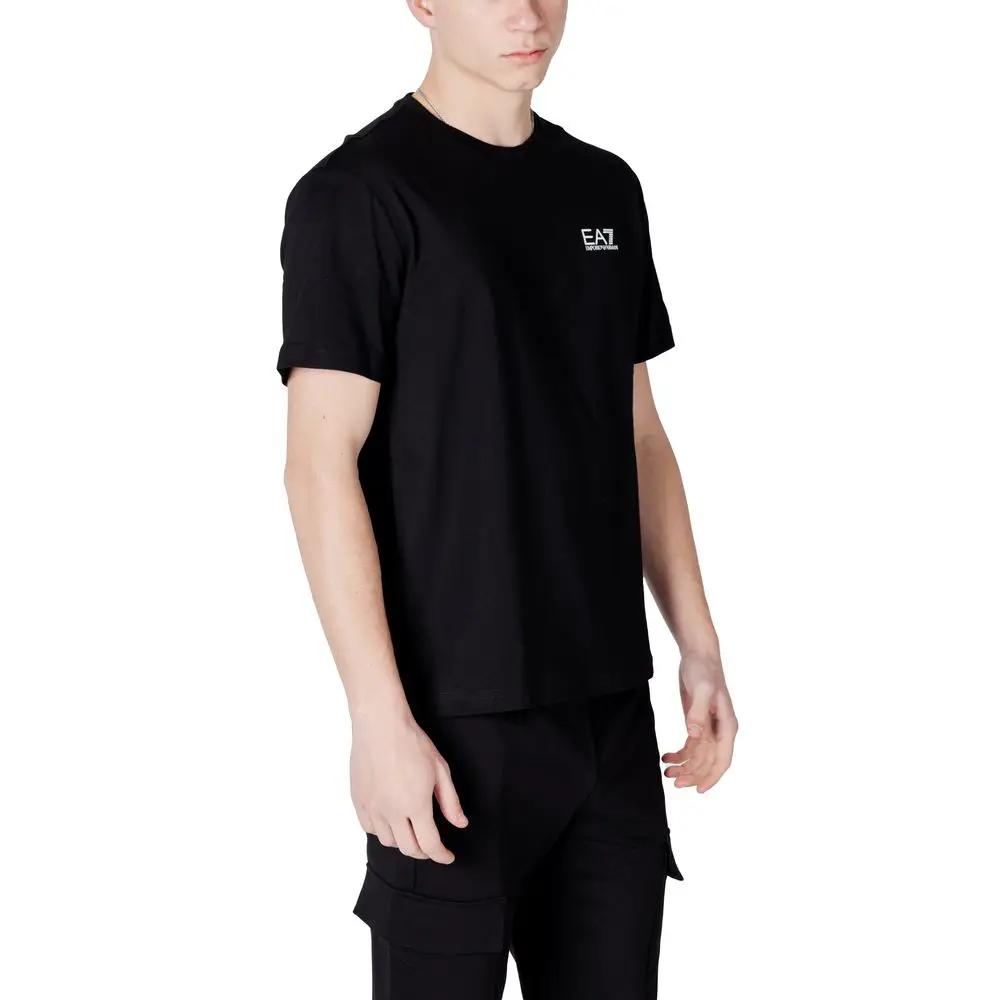 EA7 Emporio Armani EA7 Emporio Armani Black And White Cotton Sportswear
