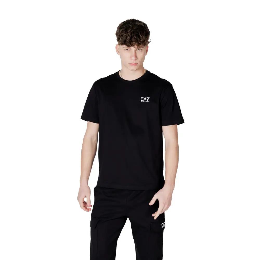 EA7 Emporio Armani EA7 Emporio Armani Black And White Cotton Sportswear