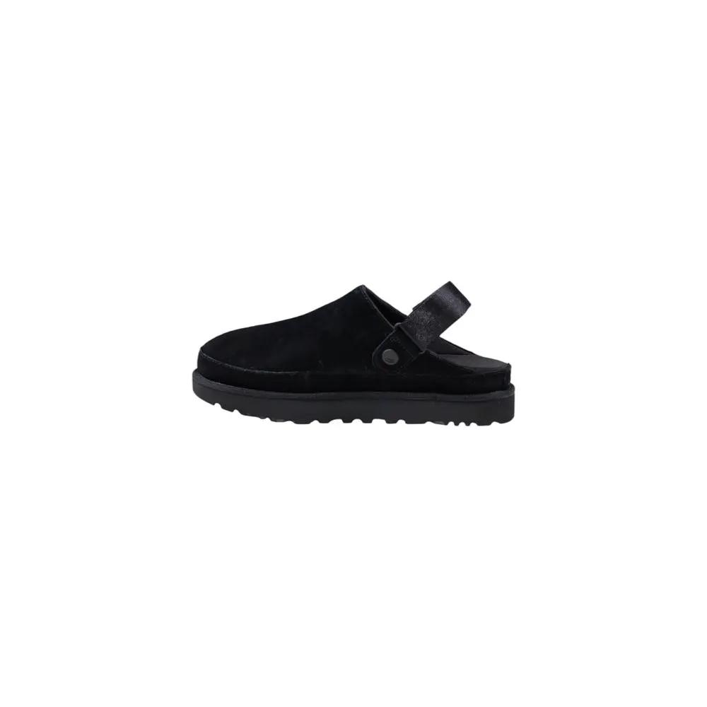 UGG Black Recycled Polyester Platform Pumps
