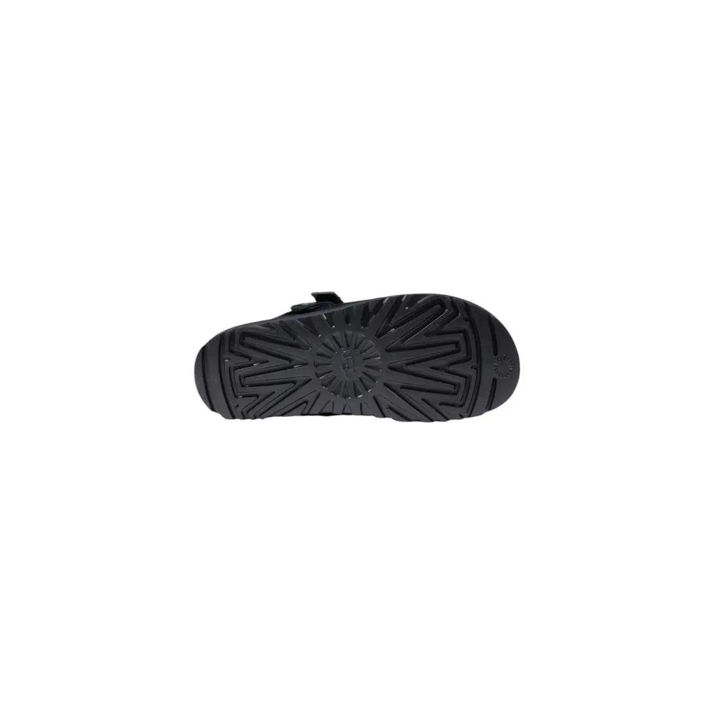 UGG Black Recycled Polyester Platform Pumps