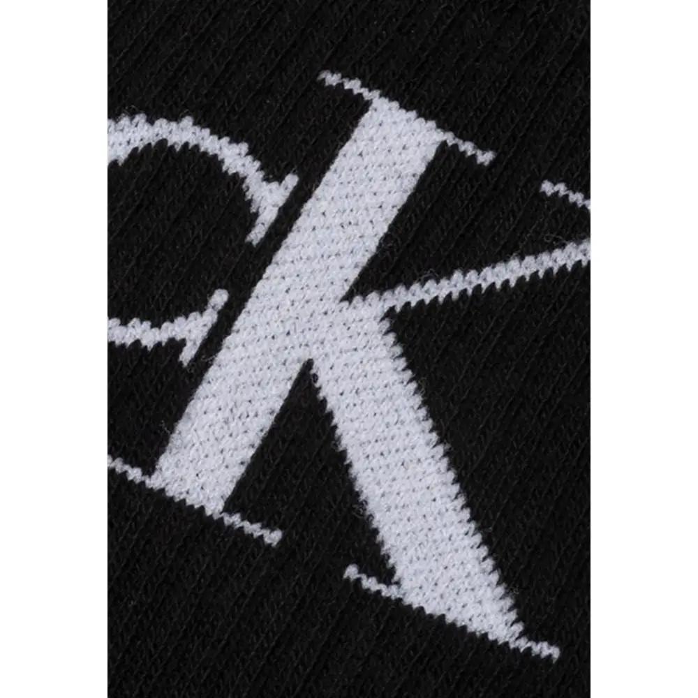 Chaussettes noires en coton Calvin Klein Jeans