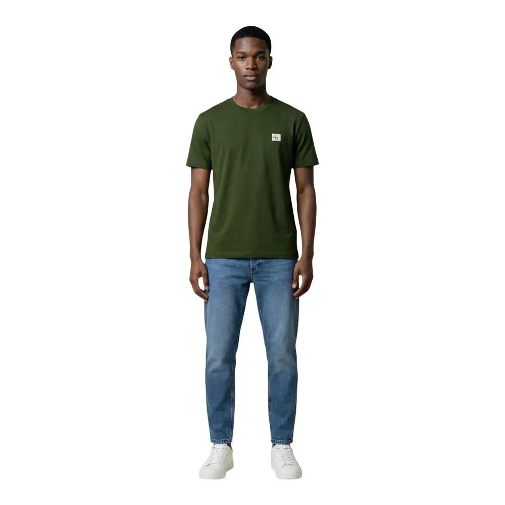 Calvin Klein Jeans Calvin Klein Jeans Green Cotton T-Shirt