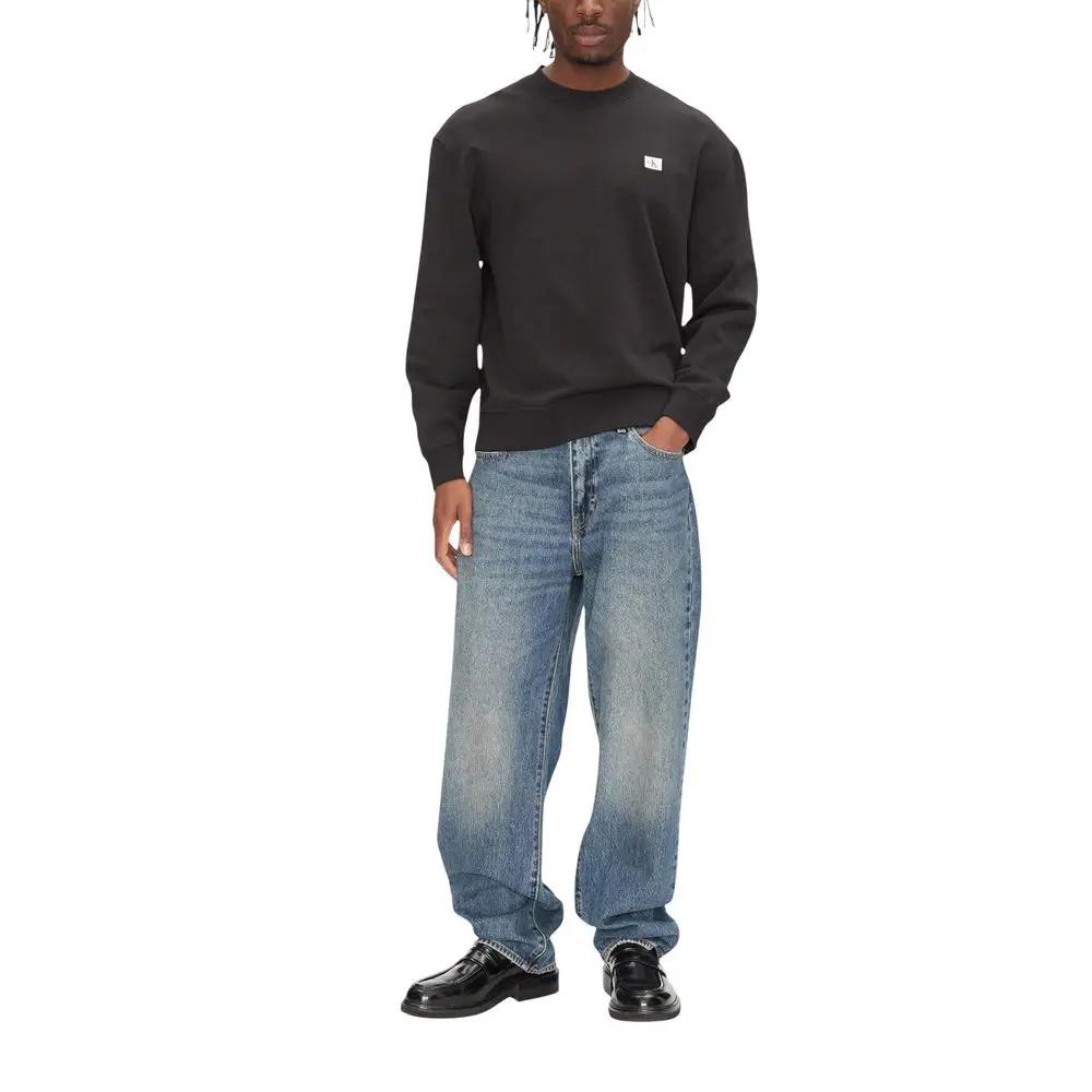 Calvin Klein Jeans Calvin Klein Jeans Black Cotton Sweatshirt
