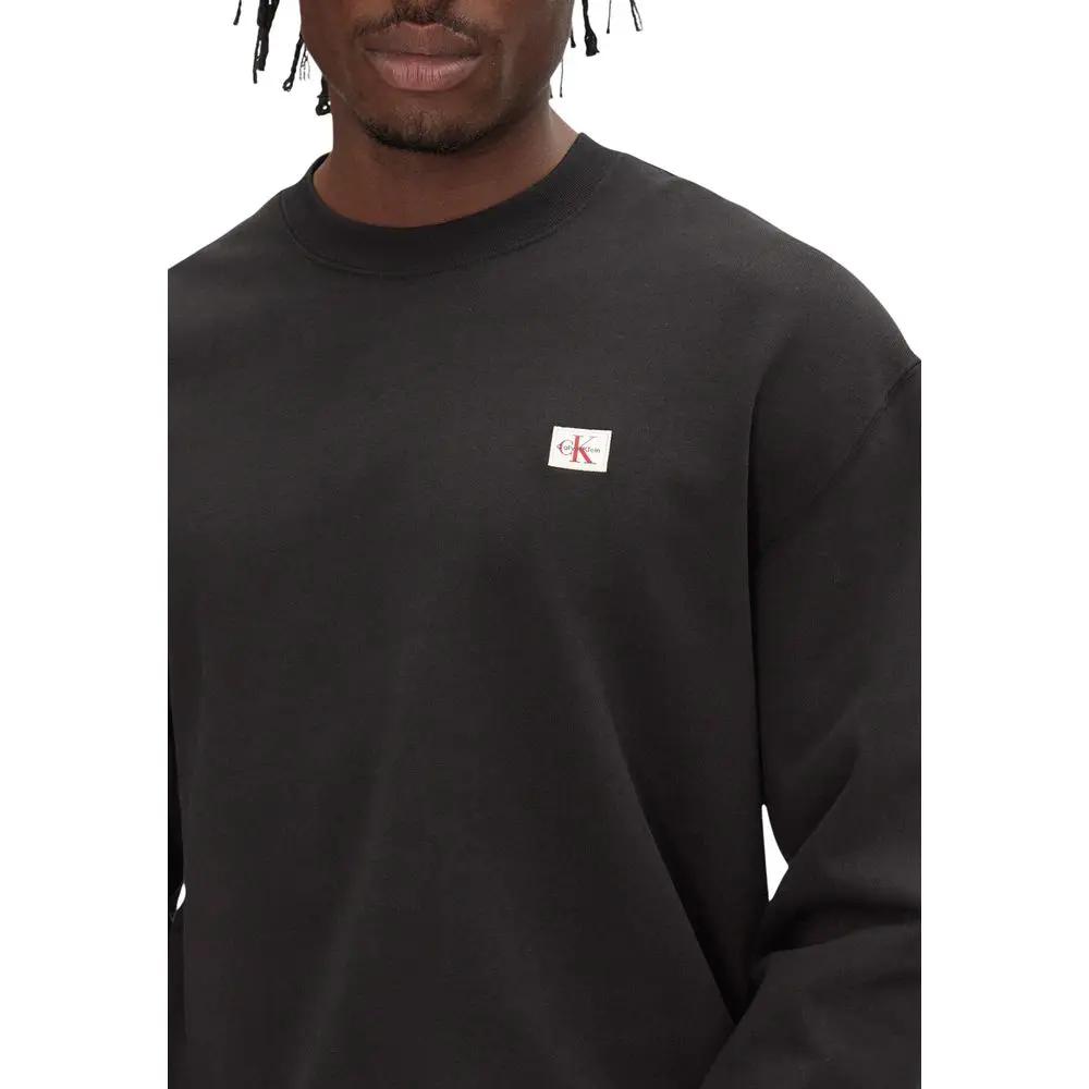 Calvin Klein Jeans Calvin Klein Jeans Black Cotton Sweatshirt
