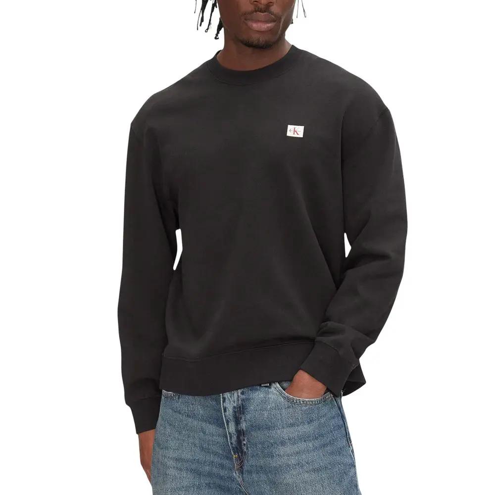 Calvin Klein Jeans Calvin Klein Jeans Black Cotton Sweatshirt