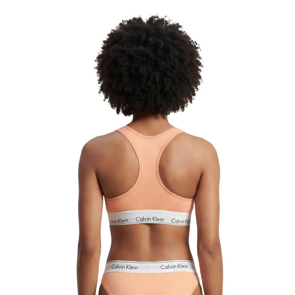 Soutien-gorge en Coton Orange Calvin Klein Underwear