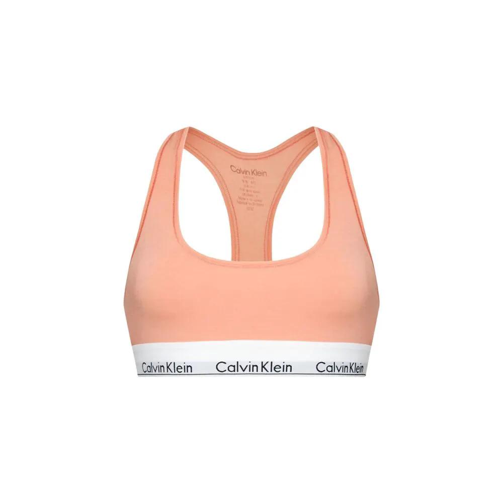 Soutien-gorge en Coton Orange Calvin Klein Underwear