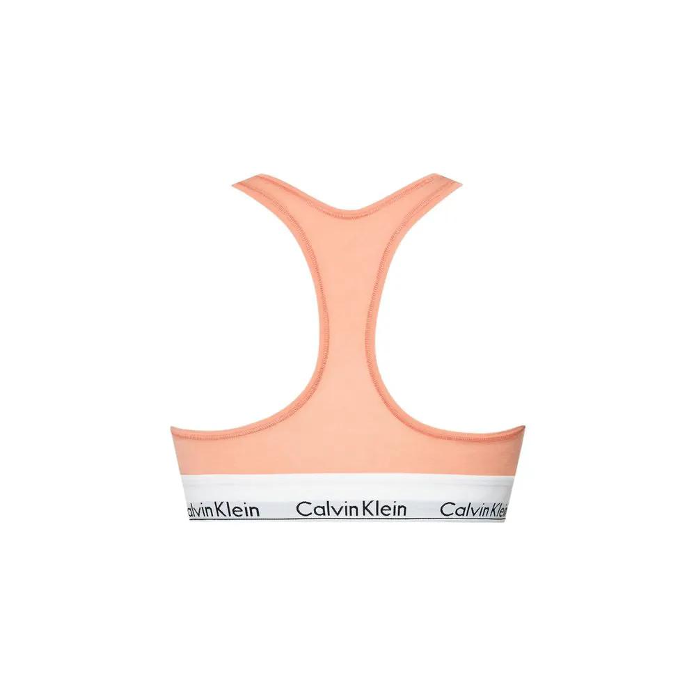 Soutien-gorge en Coton Orange Calvin Klein Underwear