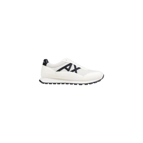 Armani Exchange Armani Exchange Black And White Polyester Athletic Sneakers