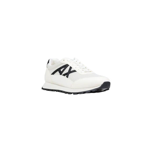 Armani Exchange Armani Exchange Black And White Polyester Athletic Sneakers