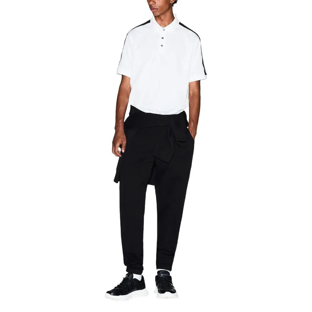 Pantalon de jogging Armani Exchange noir en coton (pantalon d'entraînement)