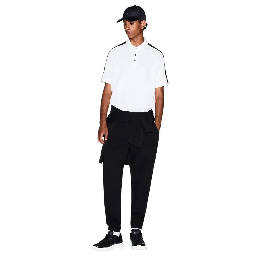 Armani Exchange Black Cotton Joggers (Workout Pants)