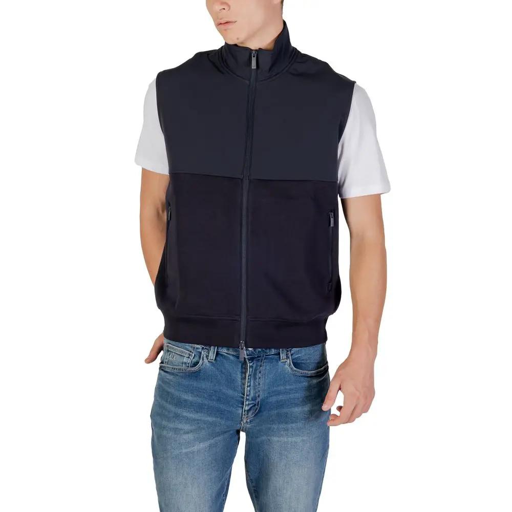 Armani Exchange Armani Exchange Blue Cotton Sweatshirt