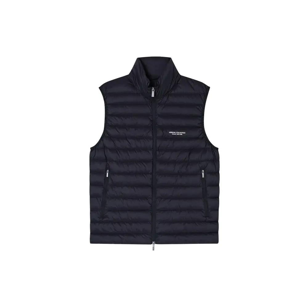 Armani Exchange Armani Exchange Black Polyamide Sleeveless Jacket