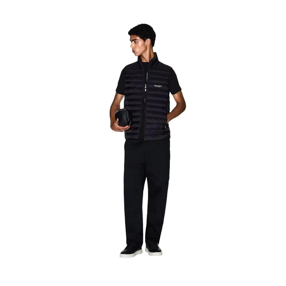 Armani Exchange Armani Exchange Black Polyamide Sleeveless Jacket