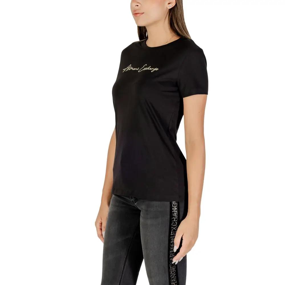 Armani Exchange Armani Exchange Bicolor Cotton T-Shirt