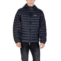 Armani Exchange Blue Polyamide Shell Jacket
