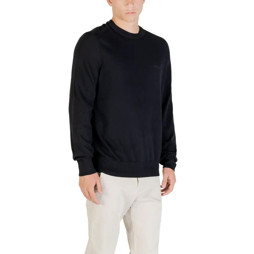 Hugo Boss Black Cotton Sweatshirt