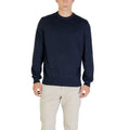 Hugo Boss Hugo Boss Blue Cotton Sweatshirt