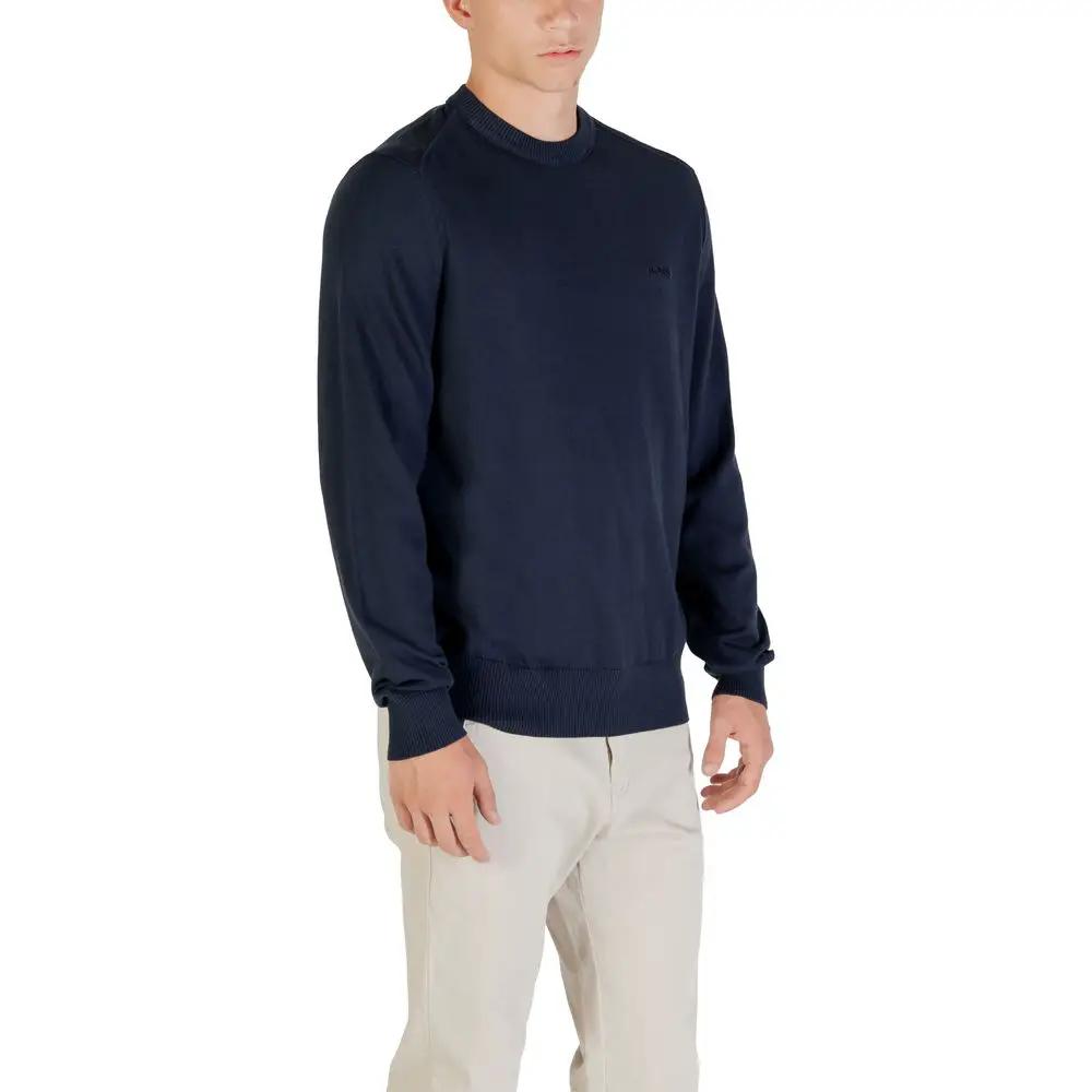 Hugo Boss Hugo Boss Blue Cotton Sweatshirt