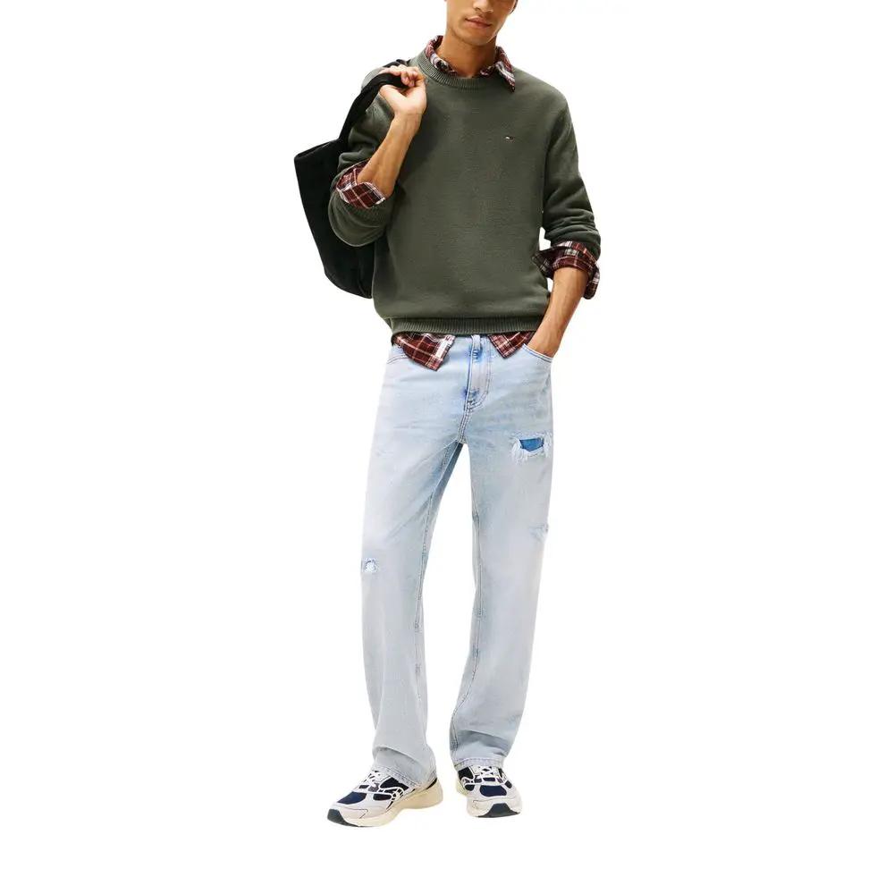 Tommy Hilfiger Jeans Tommy Hilfiger Jeans Green Organic Cotton Sweatshirt