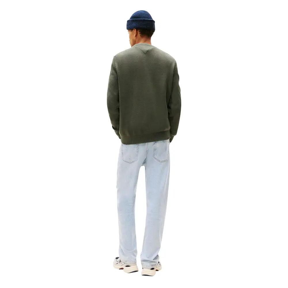 Tommy Hilfiger Jeans Green Organic Cotton Sweatshirt
