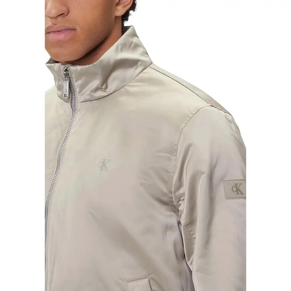 Calvin Klein Jeans Calvin Klein Jeans Beige Recycled Polyester Bomber
