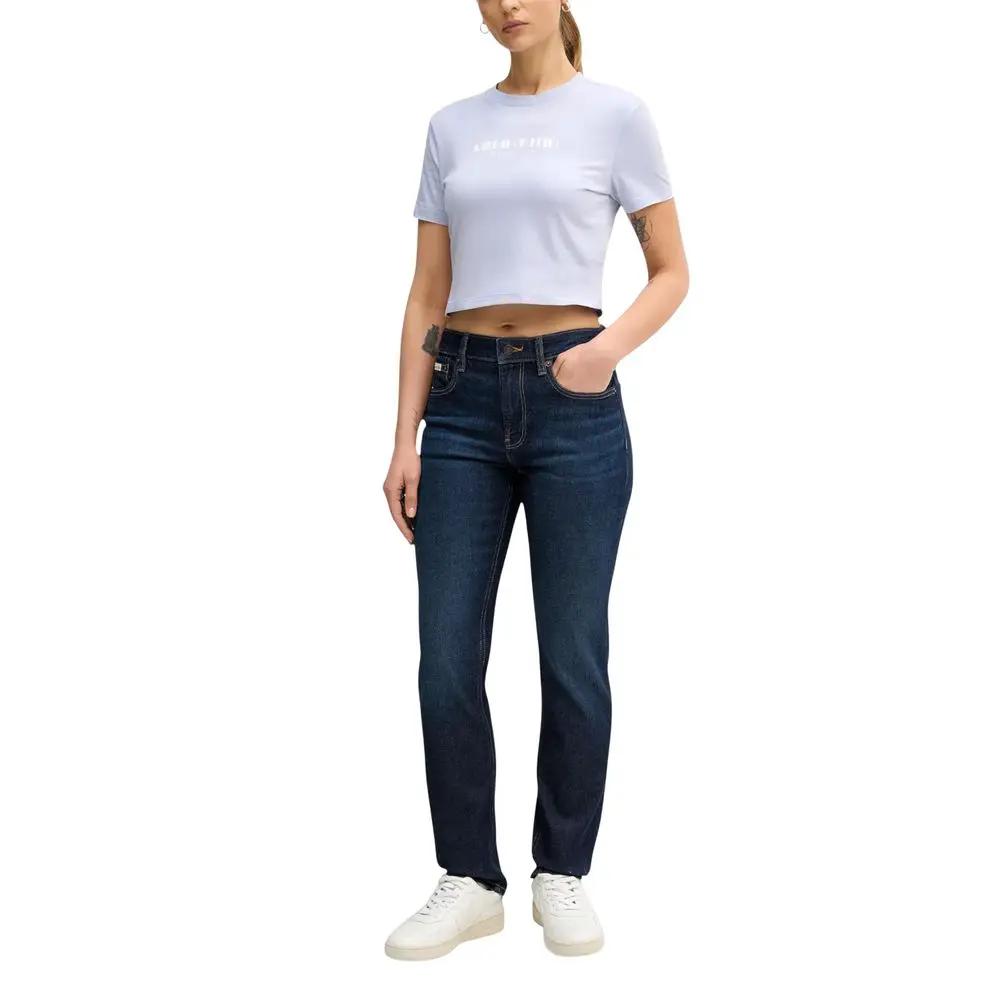 Calvin Klein Jeans Calvin Klein Jeans Purple Cotton T-Shirt