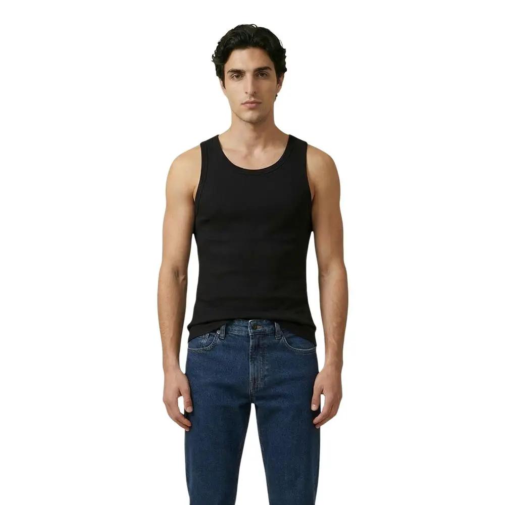 Débardeurs en coton noir Calvin Klein Jeans