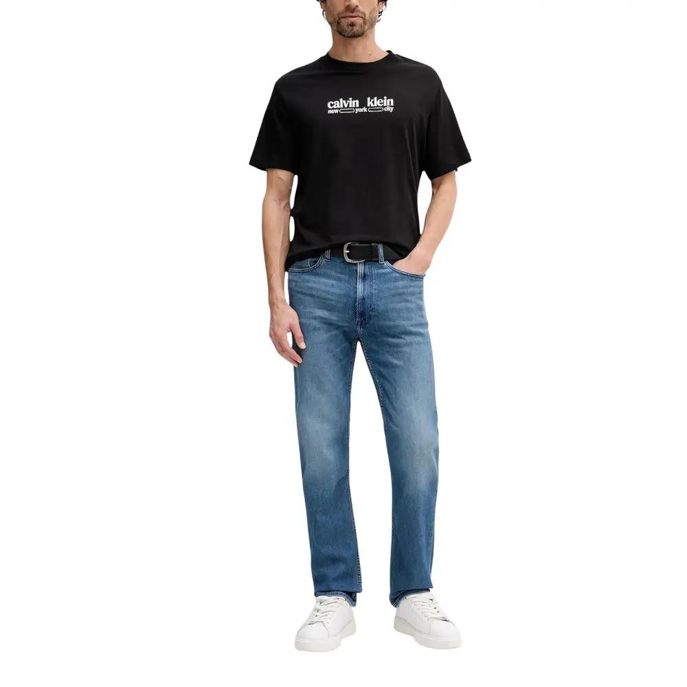 Calvin Klein Jeans Calvin Klein Jeans Blue Cotton Relaxed Fit Jeans