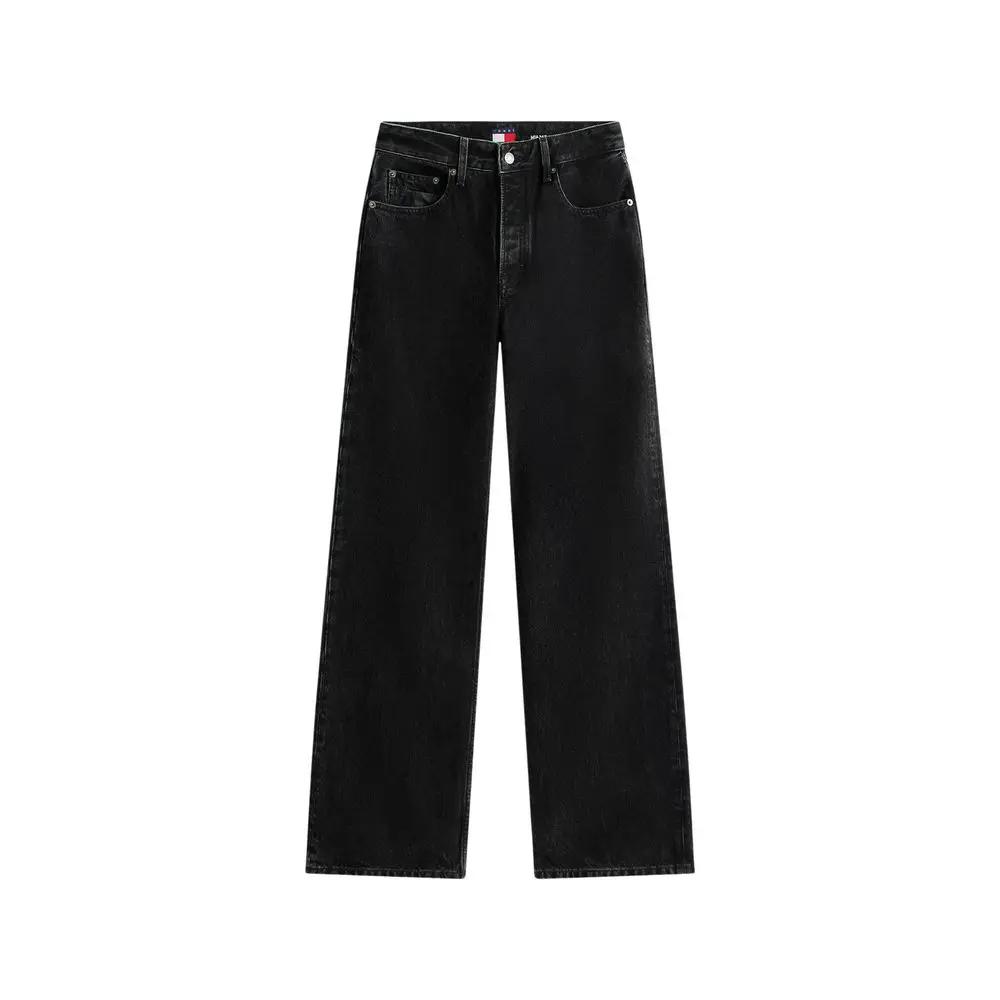 Tommy Hilfiger Jeans Black Recycled Cotton Bootcut Jeans
