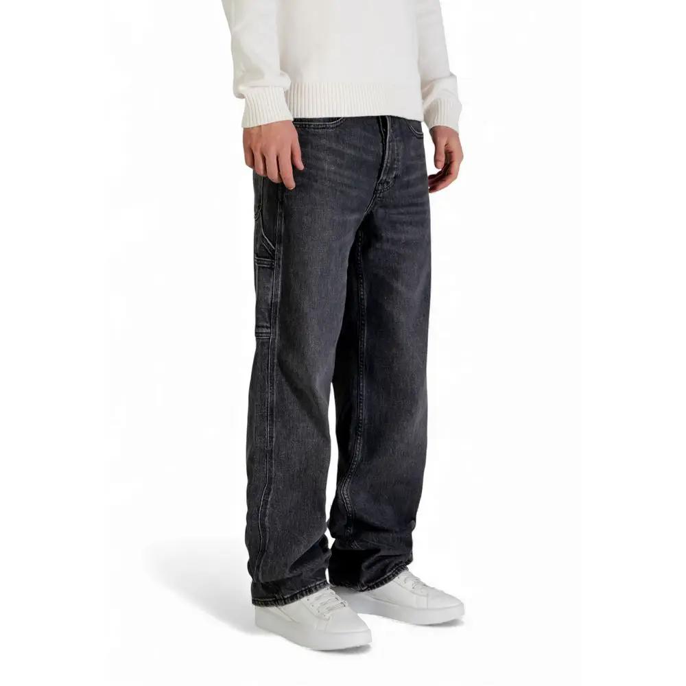 Tommy Hilfiger Jeans Black Recycled Cotton Relaxed Fit Jeans