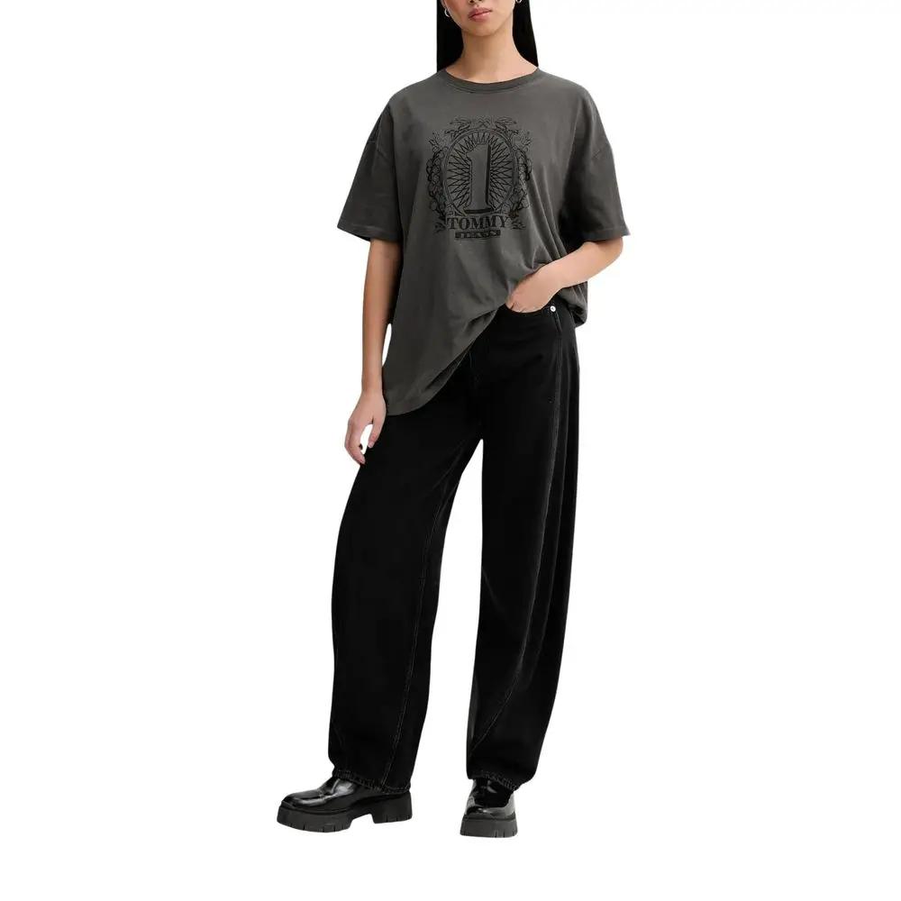 Tommy Hilfiger Jeans Tommy Hilfiger Jeans Black Recycled Cotton Bootcut Jeans