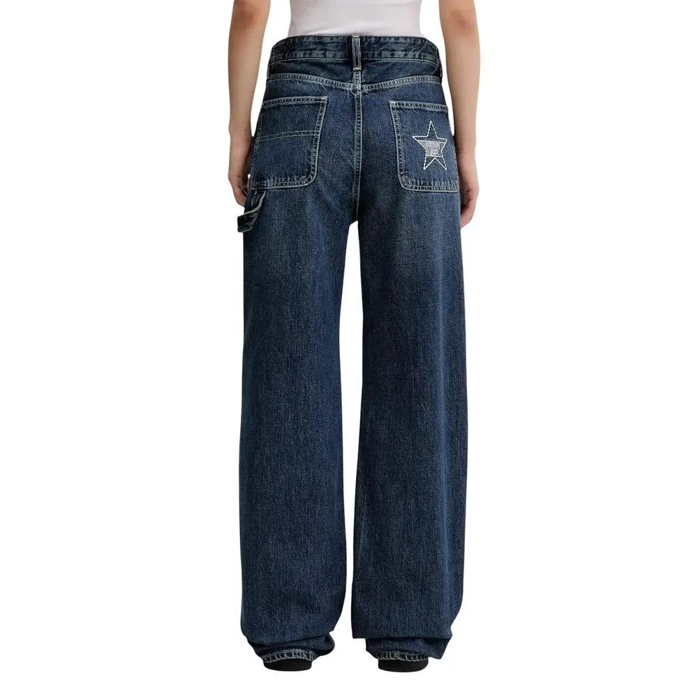 Tommy Hilfiger Jeans Blue Cotton Mom Jeans