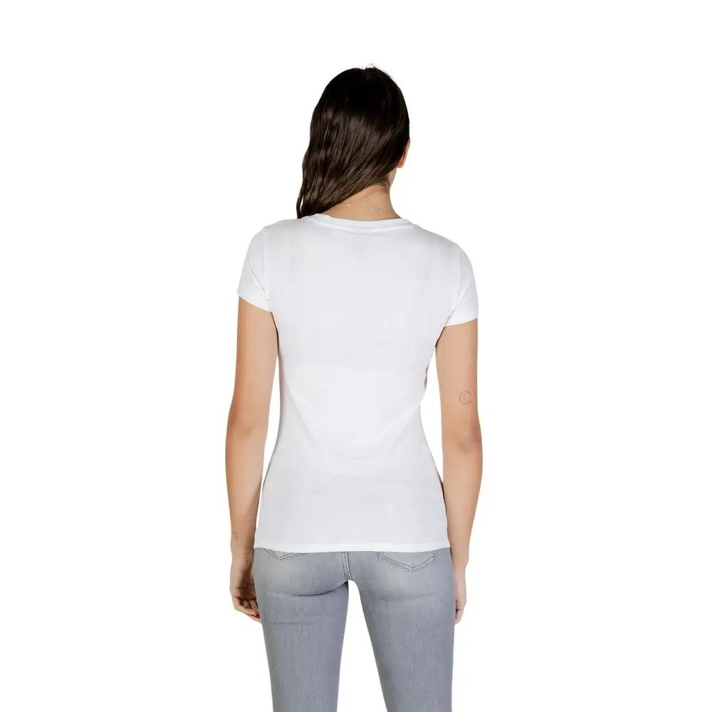 Armani Exchange Armani Exchange White Cotton T-Shirt