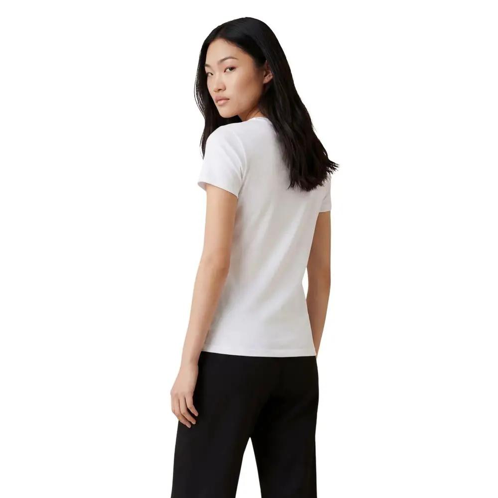 Armani Exchange Armani Exchange White Cotton T-Shirt