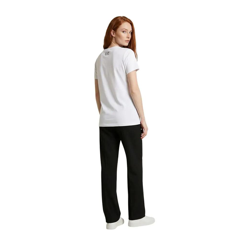 EA7 Emporio Armani EA7 Emporio Armani White Cotton T-Shirt