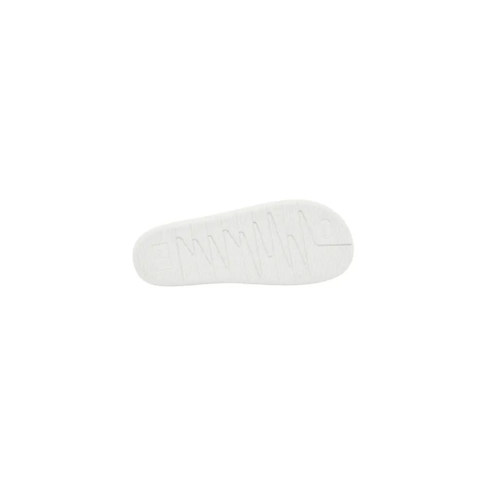 Armani Exchange Black And White EVA Slippers