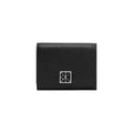 Portefeuille en cuir noir Calvin Klein
