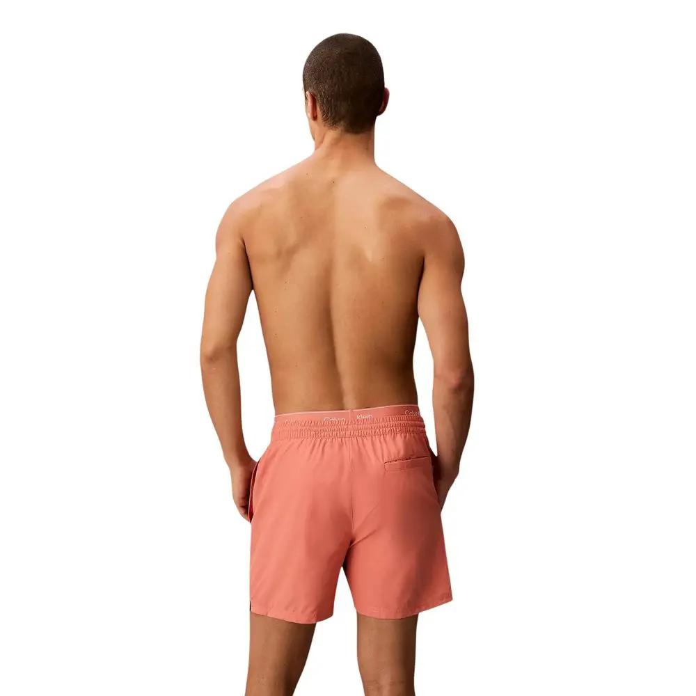 Calvin Klein Jeans Calvin Klein Jeans Orange Recycled Polyester Swim Shorts