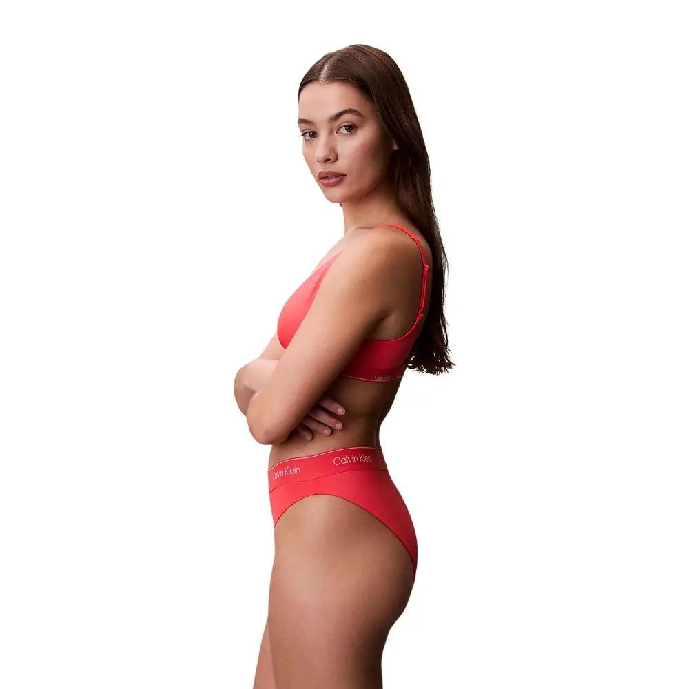 Slip de bain Calvin Klein Jeans en polyester recyclé orange