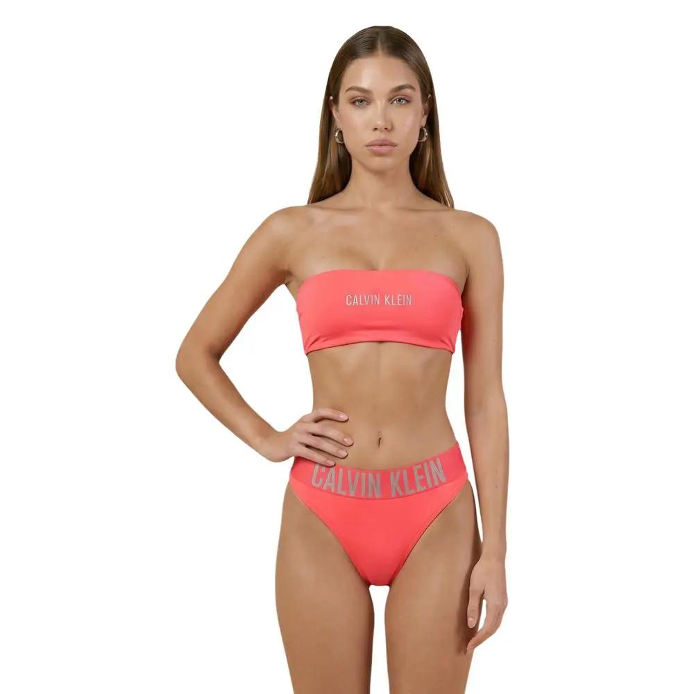 Calvin Klein Jeans Calvin Klein Jeans Orange Recycled Polyester Swim Briefs