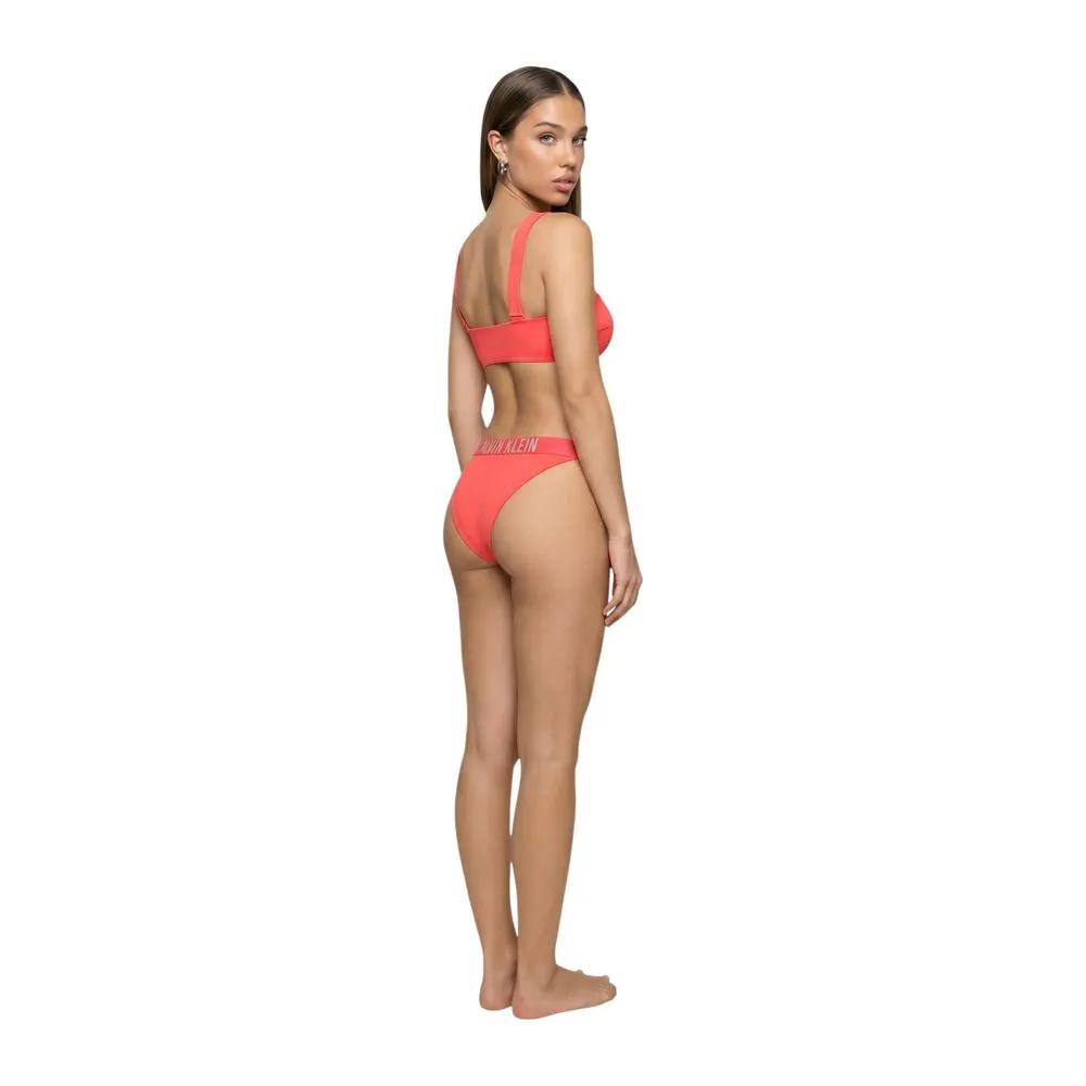 Calvin Klein Jeans Calvin Klein Jeans Orange Recycled Polyester Swim Briefs