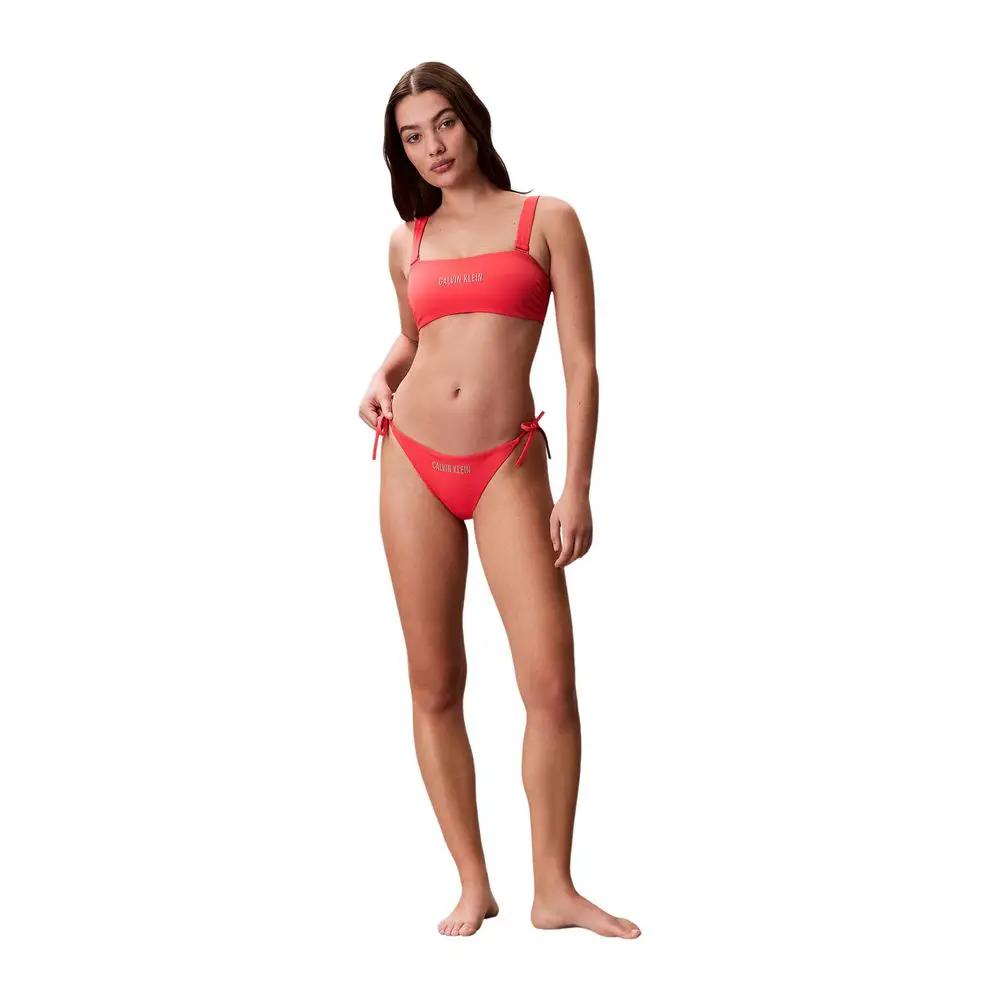 Slip de bain Calvin Klein Jeans en polyester recyclé orange