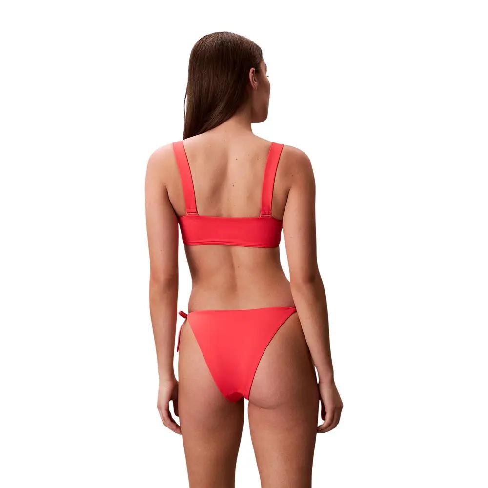 Slip de bain Calvin Klein Jeans en polyester recyclé orange