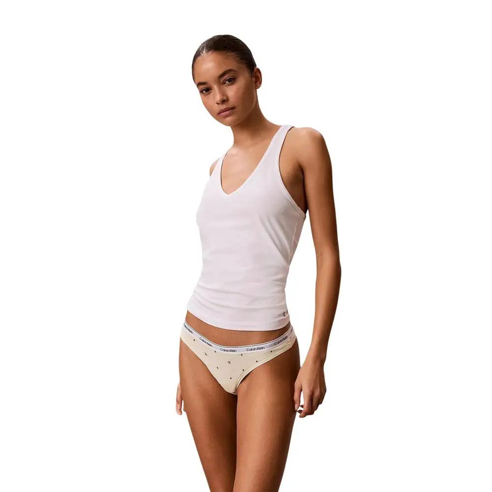 Calvin Klein Underwear Calvin Klein Underwear Gray Cotton Pantie