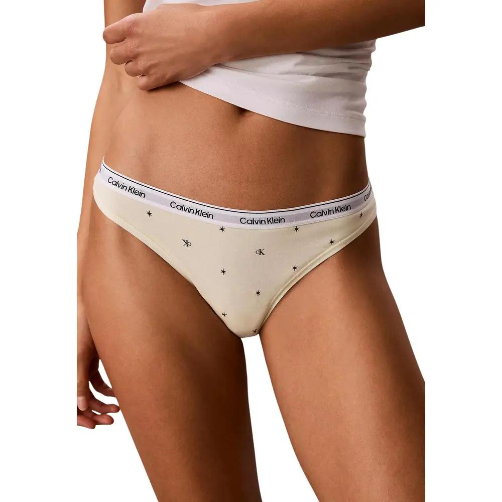 Calvin Klein Underwear Calvin Klein Underwear Gray Cotton Pantie