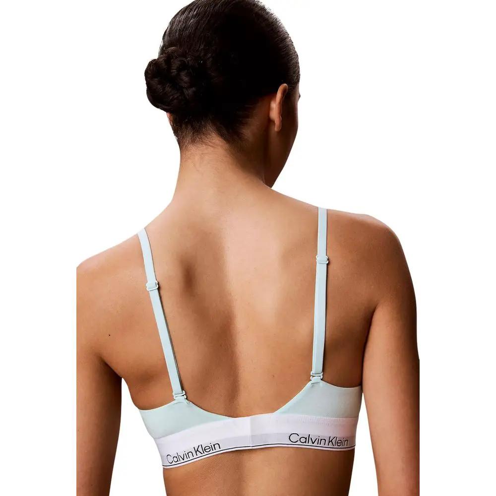 Calvin Klein Underwear Calvin Klein Underwear Green Cotton Bra